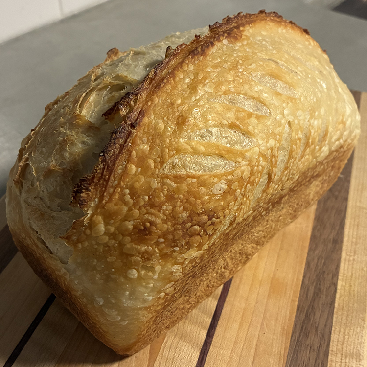 Sourdough sandwich loaf