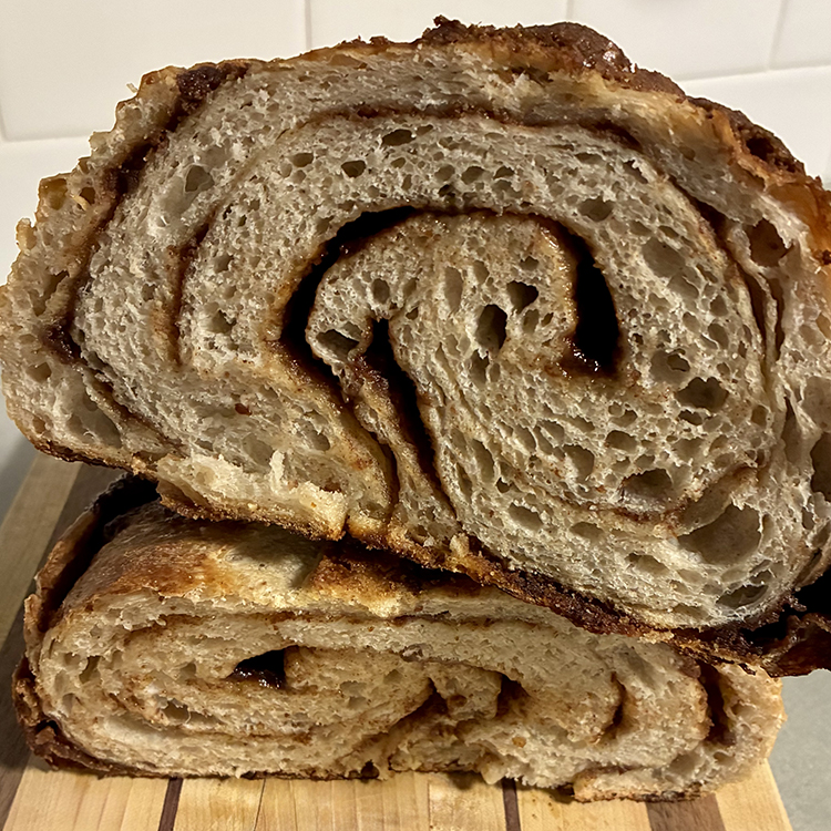 Cinnamon Swirl sourdough
