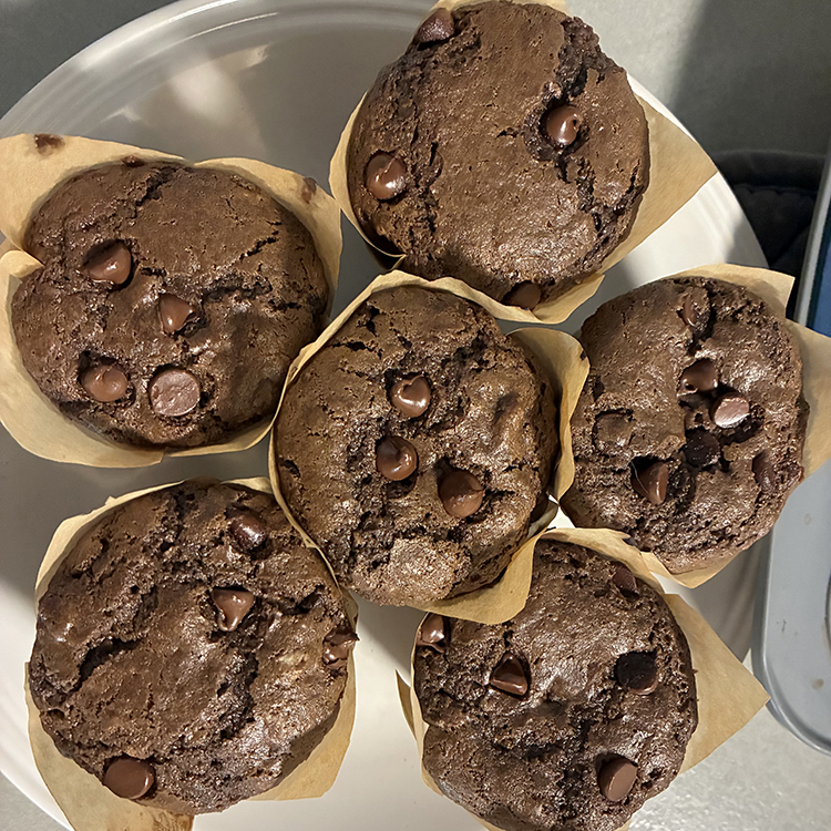 Double Chocolate Muffins