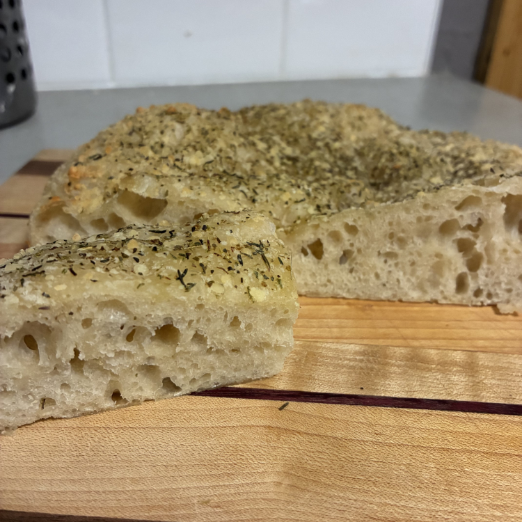 Parmesan Garlic Focaccia