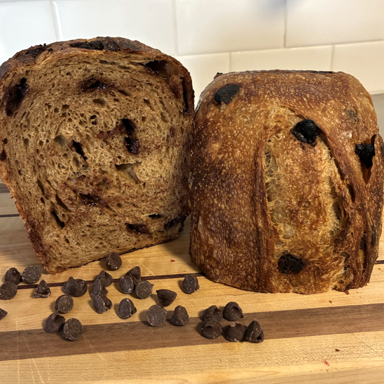 Mocha Chip Sourdough